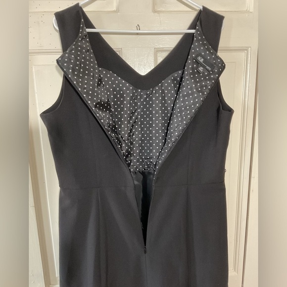 🍁Women’s Elegant Black AGB Petite Sleeveless Dress size 16P - Picture 6 of 6